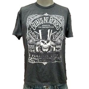 Guns N' Roses Black Appetite For Destruction Size Large Band T-Shirt Rockabilia